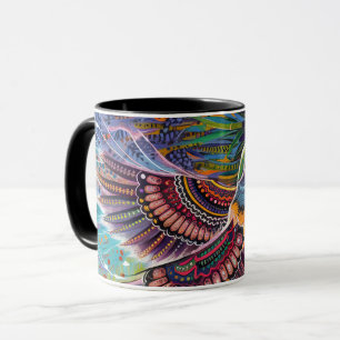 coffee mug bird
