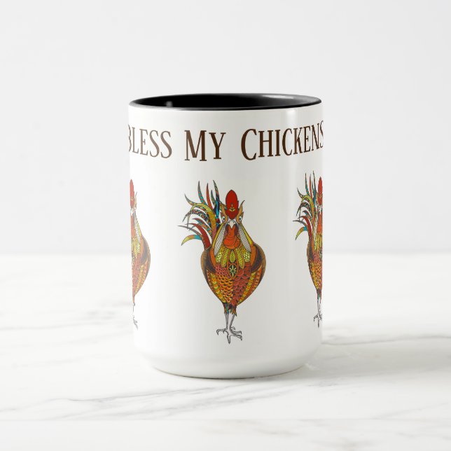 Coffee Mug-Bless My Chickens Mug (Center)