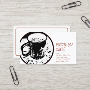 Coffee Mug Business Card