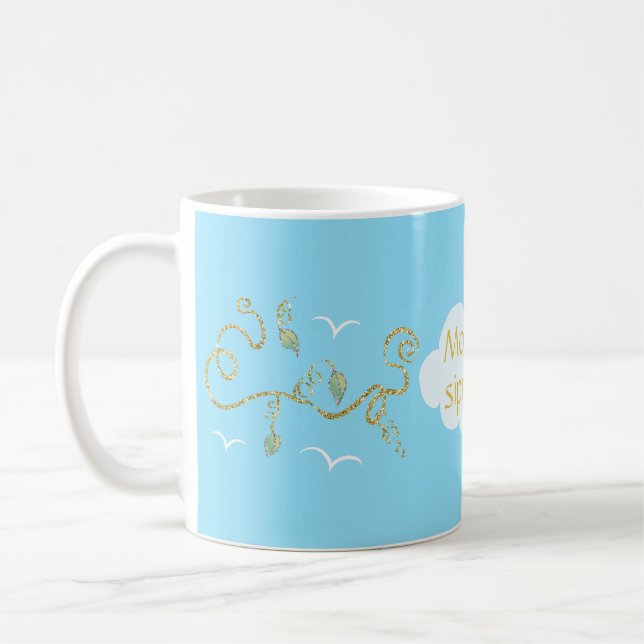 Coffee mug "Castle in the Sky" Mommys Sippy Cup (Left)