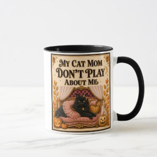 Coffee Mug Cat Mum Halloween