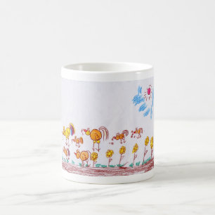 COFFEE MUG "Chickens" by 2nd grader Ma Theu