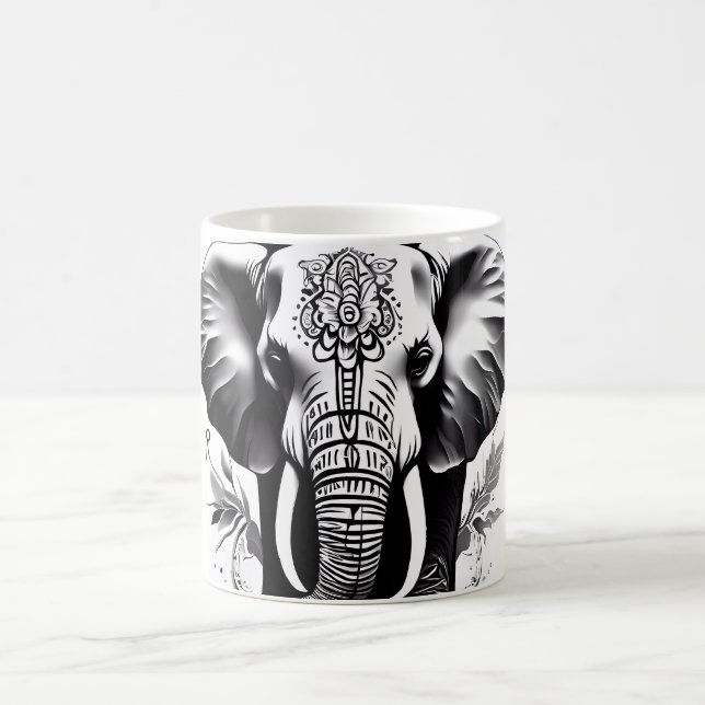 Coffee Mug Collection Tattoo Style Designs  (Center)