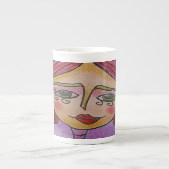 Coffee mug (Colourful Whimsical 03) (Front)