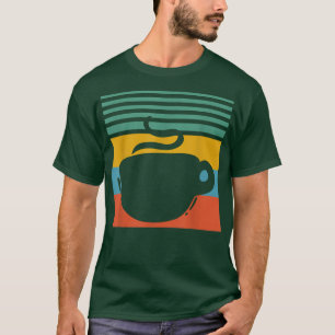Coffee mug cup of coffee retro Design  T-Shirt