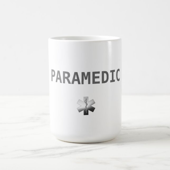 Coffee Mug Cup Tea PARAMEDIC EMT EMS Ambulance (Center)