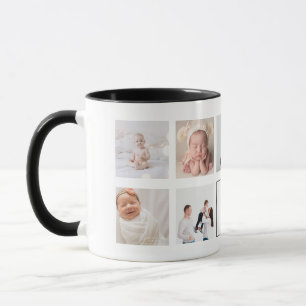 Coffee Mug Custom Photo Collage