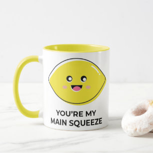 Coffee Mug   Cute Design Lemon Squeeze   Tea Cup