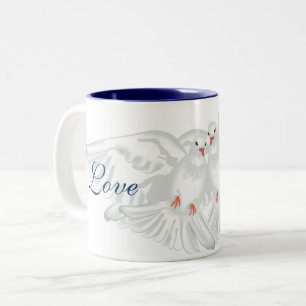Coffee Mug Dove Love Peace