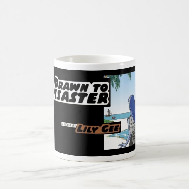Coffee Mug - DRAWN TO DISASTER by Lily Gee (Center)