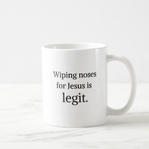 Coffee mug for Christian moms, funny quote