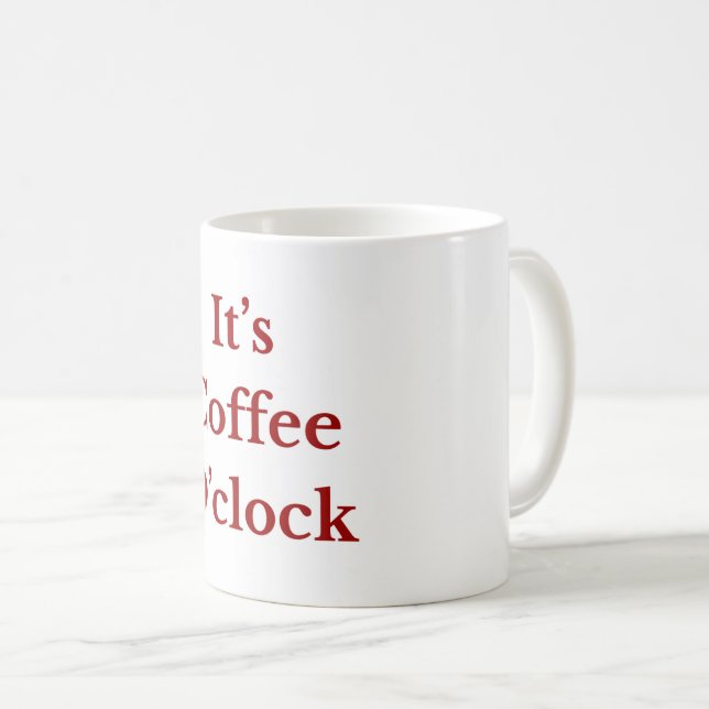 Coffee Mug for Focus, Productivity, and Success (Front Right)