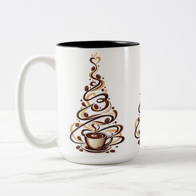 Coffee Mug for Her Coffee Lover Gift (Left)
