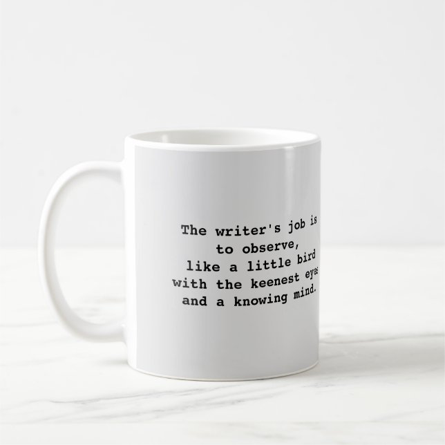 Coffee Mug for Writer (Left)