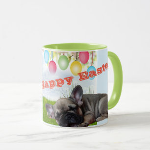 coffee mug French Bulldogge Easter