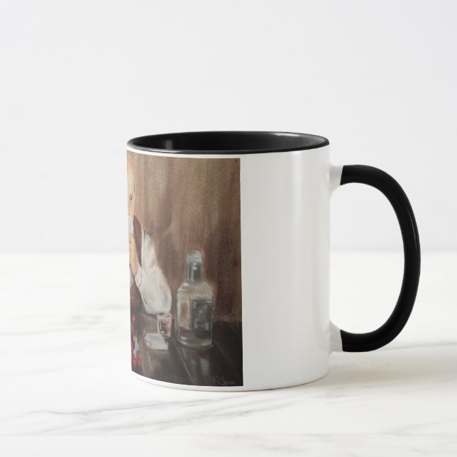 coffee mug gunslinger wild west gambler (Right)