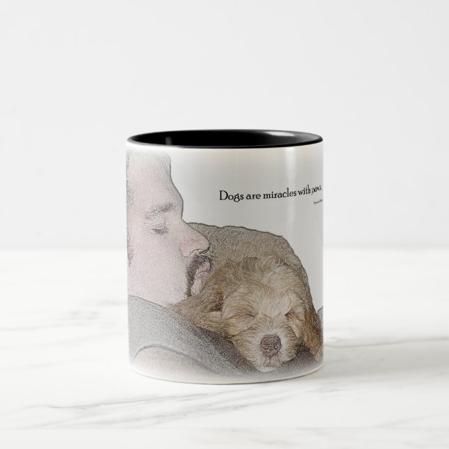 Coffee mug honouring mans best friend (Center)