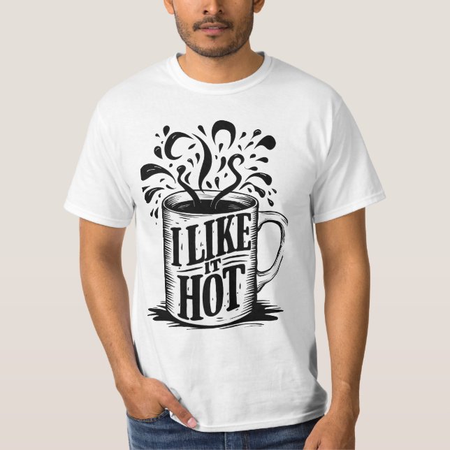 Coffee mug - I like it hot T-Shirt (Front)