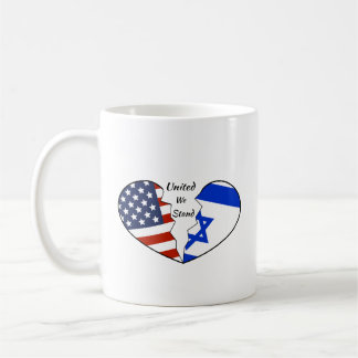 Coffee Mug: Israel and USA United Mug