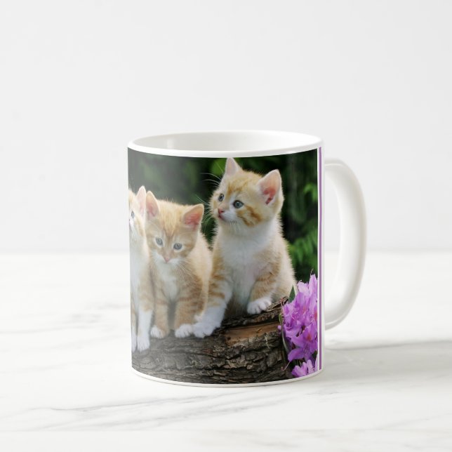 Coffee Mug-Kittens Mug (Front Right)