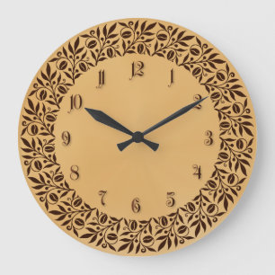 COFFEE MUG LARGE CLOCK