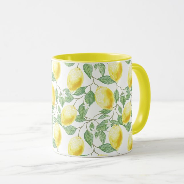 Coffee Mug-Lemons Mug (Front Right)