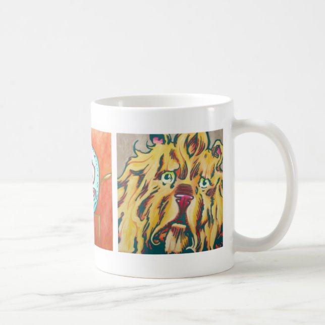 Coffee Mug -  Lion, Scarecrow, Tin Man (Right)
