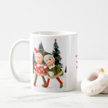 Coffee Mug, Merry Christmas Elf