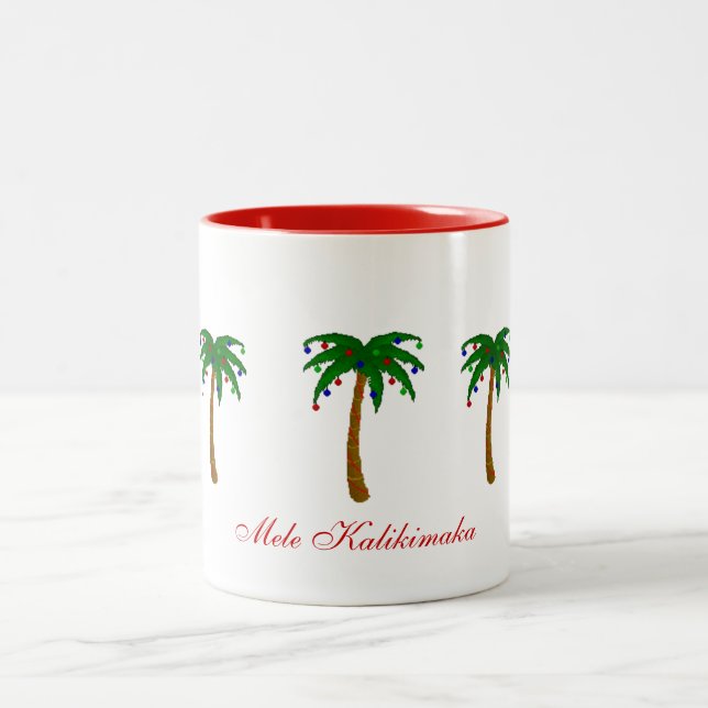 Coffee Mug Merry Christmas/Mele Kalikimaka (Center)