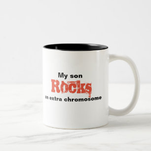 Coffee Mug "My son rocks an extra chromosome"