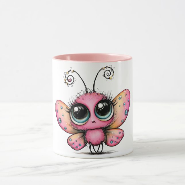 Coffee mug of butterfly cutie (Center)