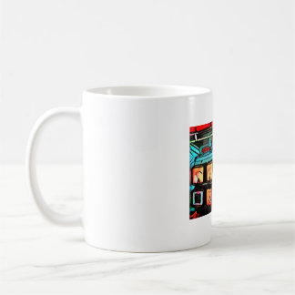 Coffee Mug Painting of Vintage Sun Motor Tester