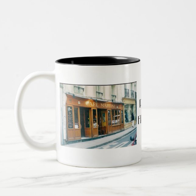 Coffee Mug/Paris Two-Tone Coffee Mug (Left)