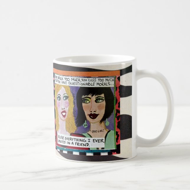 COFFEE MUG-QUESTIONABLE MORALS COFFEE MUG (Right)