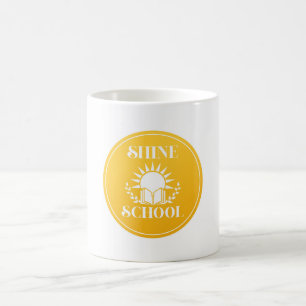 Coffee mug round logo
