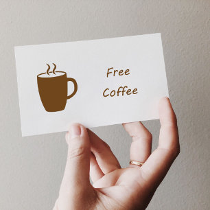 Coffee Mug Rubber Stamp