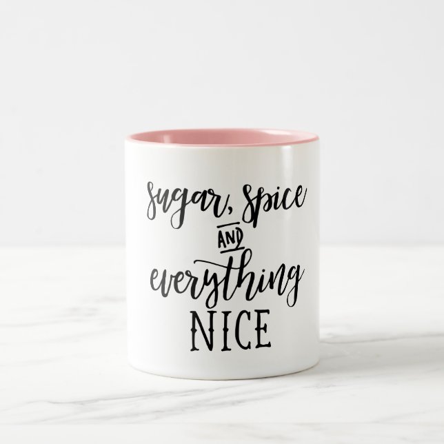 Coffee Mug -Sugar, Spice, Everything Nice, Sassy (Center)