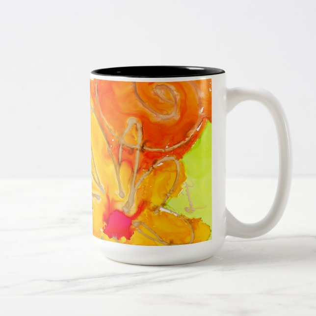 Coffee Mug Tea Cup Lovitude Be Bold (Right)