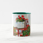 Coffee Mug  Tea Mug Summer Geraniums