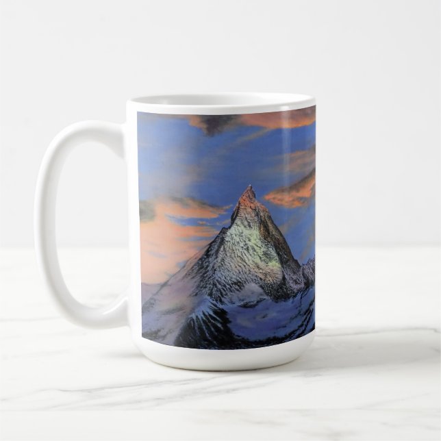 Coffee Mug - "The Matterhorn At Sunset" (Left)