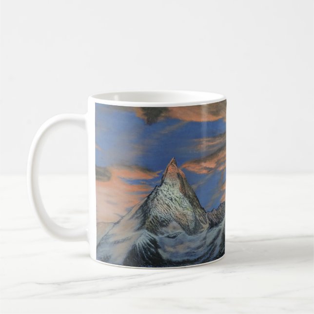 Coffee Mug - "The Matterhorn At Sunset" (Left)