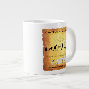 Coffee Mug This Smart Caveman Does Math