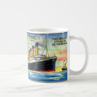 coffee mug titanic and sister ship olympic