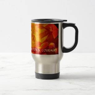 COFFEE MUG TRAVEL Determination & Courage Office