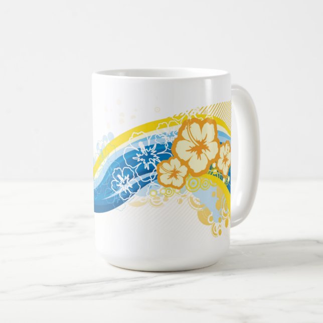 Coffee Mug-Tropics Coffee Mug (Front Right)