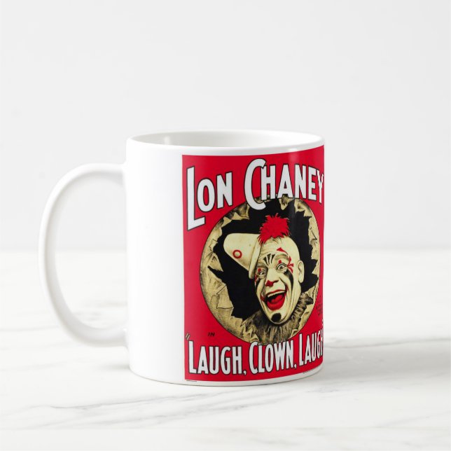Coffee Mug - Vintage Lon Chaney Movie Poster (Left)