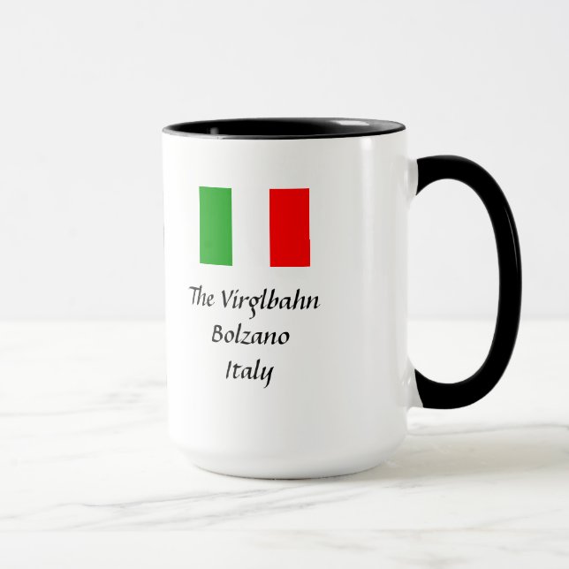 Coffee Mug - Virglbahn, Bolzano, Italy (Right)