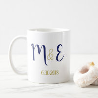 Coffee Mug Wedding Favour Template