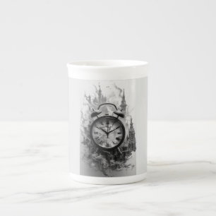 Coffee Mug with an Old Time