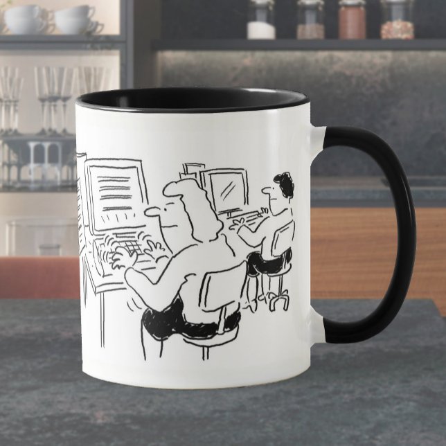 Coffee Mug with Data Entry Word Processing (Creator Uploaded)